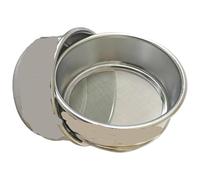 DUBTEDHOU Tamis de Laboratoire, Tamis de Test en Acier Inoxydable, 16 Mailles, 1,18 mm, Cadre chromé 304SS, 10-40 cm(30cm)