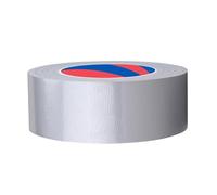 Duccinp 1 rouleau de ruban adhésif blindé extra résistant - 50 m x 25 mm - Étanche - Pour réparation, bricolage, artisanat, intérieur et extérieur - Argenté