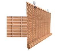 Duchunsheng Store Enrouleur Bambou Naturel, Store Bambou Exterieur, Rideau Cuisine, Personnalisable, Filtre La Lumière, Auvents Extérieurs, Écrans D'intimité, Séparateurs De Pièce, Store Enrouleur