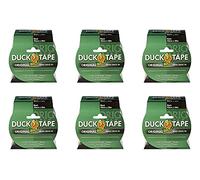 Duck Lot de 6 rouleaux de ruban adhésif 21116.6 Original Silver 50 mm x 50 m Noir