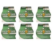 Duck Lot de 6 rubans adhésifs 21117.6 Blanc 50 mm x 25 m