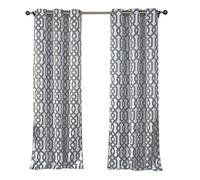 Duck River Rideaux occultants pour Chambre à Coucher, Gris, 38" W x 84" L