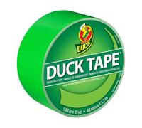 Duck Shurtech Canard Marque 1265018 Couleur Ruban adhésif, néon Vert Citron, 4,8 cm x 15 Yards, Rouleau Simple