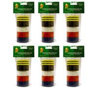 Duck Tape Lot de 6 rubans adhésifs isolants 19 mm x 4 m