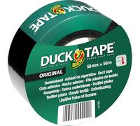 DUCK TAPE original 106-01 - Bande adhésive de tissu - Pour réparer, fixer et renforcer - Dimensions : 50mm x 50m - Couleur noir