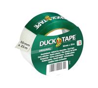 DUCK TAPE original 106-07 - Bande adhésive de tissu - Pour réparer, fixer et renforcer - Dimensions : 50mm x 25m - Transparent