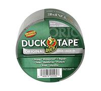 Duck Tape Original Ruban adhésif Argenté 50 mm x 25 m Formule améliorée Ruban adhésif imperméable à haute résistance pour réparation de tissu