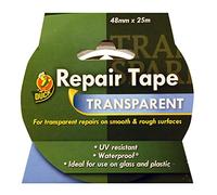 Duck Tape Ruban adhésif de réparation transparent - 48 mm x 25 m - Adhésif haute résistance