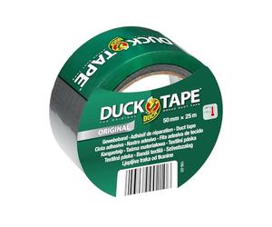 Ducktape original 106-03 - Bande adhésive de tissu - Pour réparer, fixer et renforcer - Dimensions : 50mm x 25m - Couleur argent