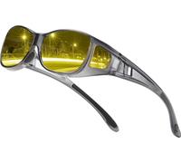 DUCO Lunettes polarisées pour la navigation de nuit Sur-lunettes pour porteurs de lunettes correctrices 8953Y