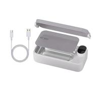 Dudsodi Lunch Box Chauffante Batterie Rechargeable Usb Vec Récipient En Acier Inoxydable | Pour Garçons Filles Adultes Hommes Femmes Travail Voyage École, 900 Ml, Température Réglable, 7200 MAh