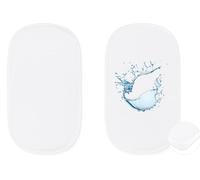 Dudu N Girlie Coton couffin Matelas protecteurs, 2 pièces