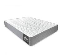Duérmete Online Matelas 180 x 200 cm viscoélastique Frida avec Face Hiver/été, Ergonomique, Confort et dureté optimales, hygiénique et Respirant, épaisseur 25 cm
