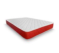 Duérmete Online - Matelas viscoélastique Lite réversible, Ferme et Confortable, Hauteur 20 cm, Face Hiver/été, Blanc, 120x180cm