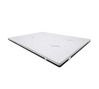 DUÉRMETE ONLINE Topper Viscoélastique Prime 5 cm Épaisseur | Tissu écologique Milk Protein | Antiallergique et Antistatique, Effet Anti-Stress, 80 x 190