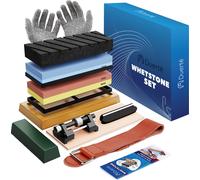 Duerté - Aiguiseurs de couteaux avec instructions - Set de pierres à aiguiser - Pierre à aiguiser pour couteaux et outils