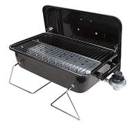 Duke Grills Omaha Go Anywhere Barbecue à gaz portable - Mini barbecue propane camping - Cuit 8 hamburgers - Acier durable - Pieds pliables