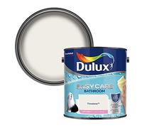 Dulux Bathroom Plus Peinture légèrement satinée - 2,5 L - Blanc Apple, beige, 500001