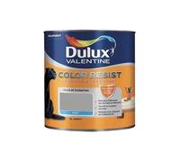 Peinture Color Resist Dulux Valentine - Lessivable et resistante pour Murs & Boiseries - aspect Mat Aluminium 1 L
