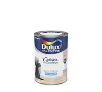 Dulux Valentine Crème de Couleur - Peinture multi-supports intérieure - Mat Blanc Intense 1,25 L