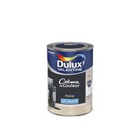 Dulux Valentine Crème de Couleur - Peinture multi-supports intérieure - Mat Poivre 1,25 L