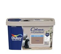 Peinture taupe mur, boiserie Creme de couleur DULUX VALENTINE mat 2.5 l