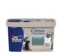 Dulux Valentine Crème de Couleur - Peinture multi-supports intérieure - Mat Vert Céladon 2,5 L