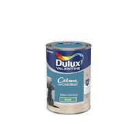 Dulux Valentine Crème de Couleur - Peinture multi-supports intérieure - Satin Bleu Canard 1,25 L
