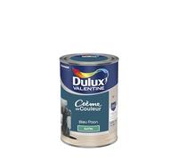 Dulux Valentine Crème de Couleur - Peinture multi-supports intérieure - Satin Bleu Paon 1,25 L