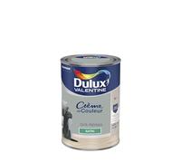 Dulux Valentine Crème de Couleur - Peinture multi-supports intérieure - Satin Gris Alpaga 1,25 L