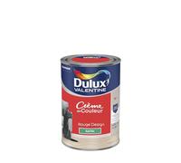 Dulux Valentine Crème de Couleur - Peinture multi-supports intérieure - Satin Rouge Design 1,25 L
