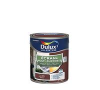 Dulux Valentine ECRAN+ MULTI-SUPPORTS EXTERIEURE - Peinture en Phase Aqueuse pour l'Éxtérieur et l 'Intérieur - Satin Ton Bois 2 L