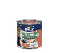 Dulux Valentine ECRAN+ MULTI-SUPPORTS EXTERIEURE - Peinture en Phase Aqueuse pour l'Éxtérieur et l 'Intérieur - Satin Terre Cuite 0,25 L