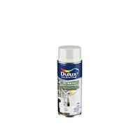 Dulux Valentine ECRAN+ MULTI-SUPPORTS EXTERIEURE - Peinture en Phase Aqueuse pour l'Éxtérieur et l 'Intérieur - Satin Blanc aérosol 400 ml