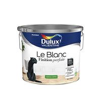 Peinture Le Blanc Finition Parfaite Dulux Valentine sétin Blanc 10 L