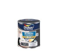 Dulux Valentine - Peinture Ecran+ Multi-supports Façade - Protection 15 Ans Sur 15 Matériaux - Mat Gris Anthracite 1 L