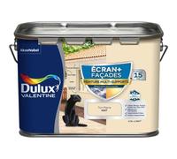 Dulux Valentine - Peinture Ecran+ Multi-supports Façade - Protection 15 Ans Sur 15 Matériaux - Mat Gris Anthracite 2,5 L