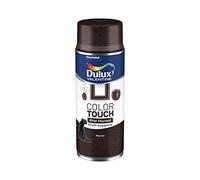 Dulux Valentine Peinture Intérieure et Extérieure Aérosol Color Touch Effet - Marron Effet Martelé - 400ml