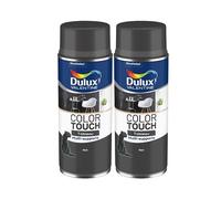 Dulux Valentine Peinture Intérieure et Extérieure Aérosol Color Touch - Effet Tableau 400 ml - Lot de 2