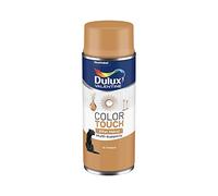 Dulux Valentine Peinture Intérieure et Extérieure Aérosol Color Touch - Pour bois, plastique, PVC, carton, papier - Or Antique Effet Metal - 400ml