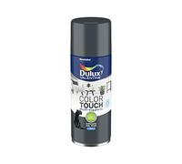Dulux Valentine Peinture Intérieure et Extérieure Aérosol Color Touch - Pour bois, plastique, PVC, carton, papier - Anthracite Mat - 400ml