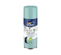 Dulux Valentine – Bombe de peinture Color Touch Satin (Bois, Plastique, PVC) – Vert Jade 400 ml