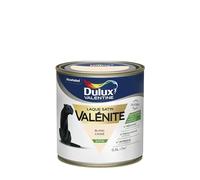 Dulux Valentine Peinture Laque Valénite Glycéro multisupport intérieur-extérieur - Grande résistance pour boiseries et ferronneries - aspect Satin Blanc Cassé 0,5 L - 5211421