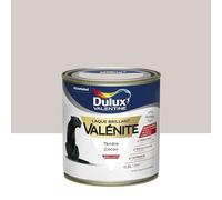 Dulux Valentine Peinture Laque Valénite Glycéro multisupport intérieur-extérieur - Grande résistance pour boiseries et ferronneries - Brillant Tendre Cocon COY24 0,5 L