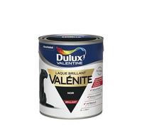 Dulux Valentine Peinture Laque Valénite Glycéro multisupport intérieur-extérieur - Grande résistance pour boiseries et ferronneries - aspect Brillant Noir 2L 5211256