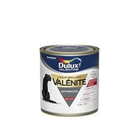 Dulux Valentine Peinture Laque Valénite Glycéro multisupport intérieur-extérieur - Grande résistance pour boiseries et ferronneries - aspect Brillant Anthracite 0,5 L - 5211201