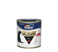 Dulux Valentine Peinture Laque Valénite Glycéro multisupport intérieur-extérieur - Grande résistance pour boiseries et ferronneries - aspect Brillant Noir 0,5 L - 5211241