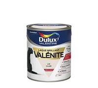 Dulux Valentine Peinture Laque Valénite Glycéro multisupport intérieur-extérieur - Grande résistance pour boiseries et ferronneries - aspect Brillant Lin Clair 2L
