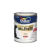 Dulux Valentine Peinture Laque Valénite Glycéro Multisupport Intérieur-Extérieur - Grande Résistance pour Boiseries et Ferronneries - Aspect Brillant Blanc Cassé 2L