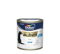 Dulux Valentine Peinture Laque Valénite Glycéro multisupport intérieur-extérieur - Grande résistance pour boiseries et ferronneries - aspect Mat Blanc 0,5 L - 5296795